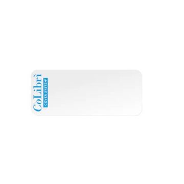 Rotolo etichette adesive permanenti Colibrì 600 etichette adesive - formato 25x10 mm - LB002