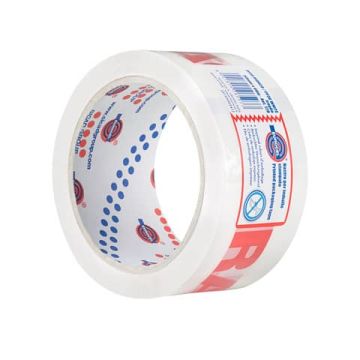 Nastro adesivo per imballo Eurocel formato 50x66 mt - scritta fragile 1000000000391