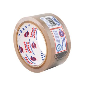 Nastro adesivo per imballo Eurocel formato 50x66 mt - scritta sigillo di garanzia - 1000000000379