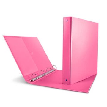Raccoglitore 4 anelli NETTUNO Sei Rota diametro 30 mm - colore rosa 36803149