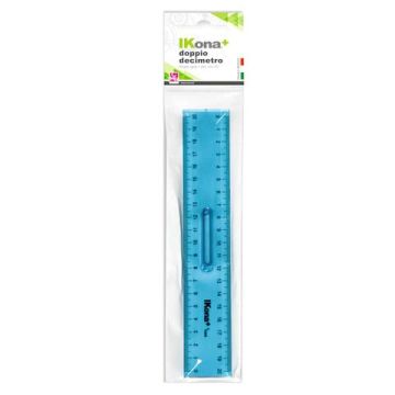 Doppio decimetro Ikona colore azzurro 571 - 2