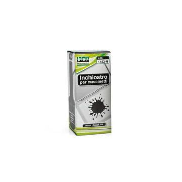 Inchiostro per timbri Lebez 30 ml nero 1483-N