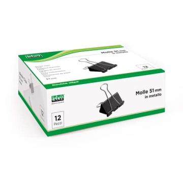 Molla double clips Lebez formato 51 mm 510/0 B