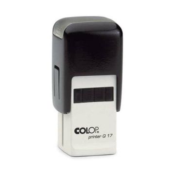 Timbro quadrato Colop formato 17x17 mm - Q17 PR.Q17