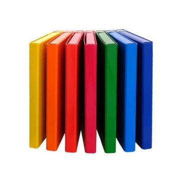 Cartella a tre lembi con elastico Cartotecnica del Garda 25x34,5 cm dorso 3 cm - 15 colori assortiti -
