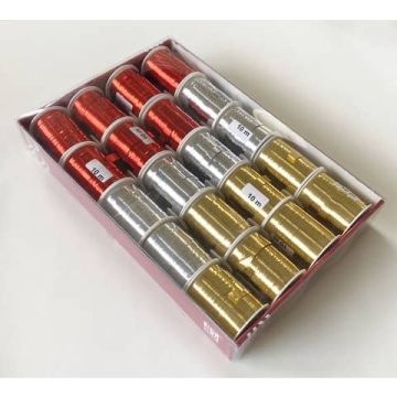 Rotolino nastro lucido Bolis 10x10 mt - colori lucidi Natalizi 65011073499