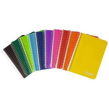 Quaderno spiralato con fori Nikoffice 70 g formato A4 - 5 mm - 30NIK090