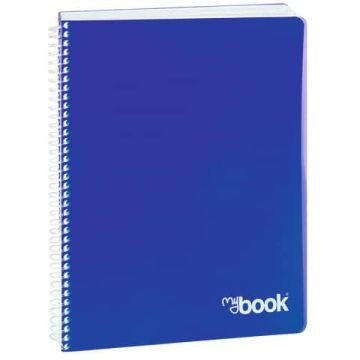 Quaderno spiralato con fori Nikoffice 70 gr - 144 ff - formato A4 - 1 rigo - 30NIK092