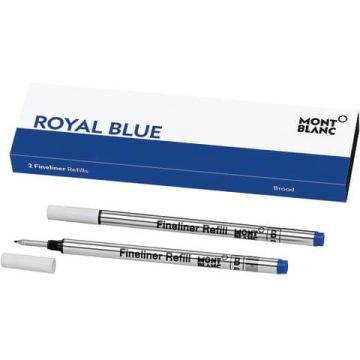 Refill per fineliner Montblanc blu - conf. 2 pz - MB128249