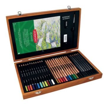 Matite artistiche Derwent Academy - conf. 35 pz - colori assortiti - 2300147
