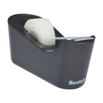 Dispenser per nastro adesivo Scotch Magic™ Classic nero + 1 rotolo 19 mm x 33 m - C18-B Black