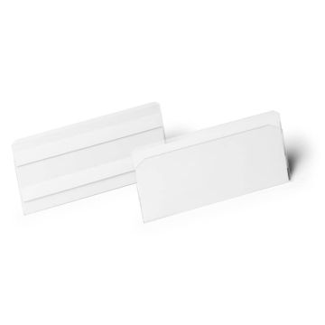 Buste per identificazione Durable Hard Cover con bande magnetiche 150x67mm in conf. 10 pz - 1196-19