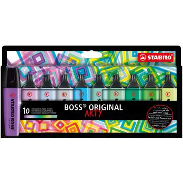 Evidenziatori Stabilo Boss Arty conf. 10 colori freddi 70/10-2-20