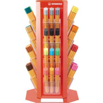 Espositore fineliner Stabilo Point 88® 0,4 mm assortiti 88/480-01