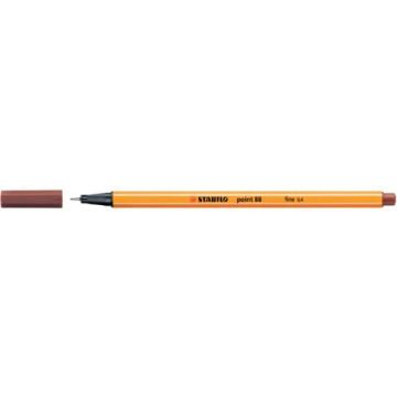 Fineliner Stabilo Point 88® 0,4 mm terra di Siena bruciata 88/75