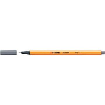 Fineliner Stabilo Point 88® 0,4 mm grigio di payne 88/98