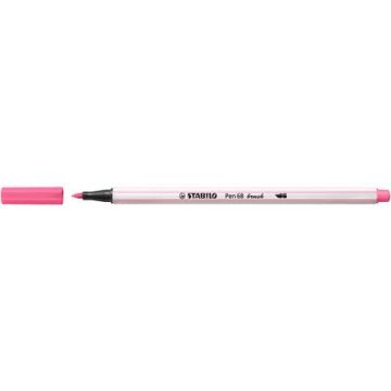 Pennarello Stabilo Pen 68 brush - punta a pennello - M 1 mm rosa 568/29