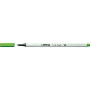 Pennarello Stabilo Pen 68 brush - punta a pennello - M 1 mm verde foglia 568/43