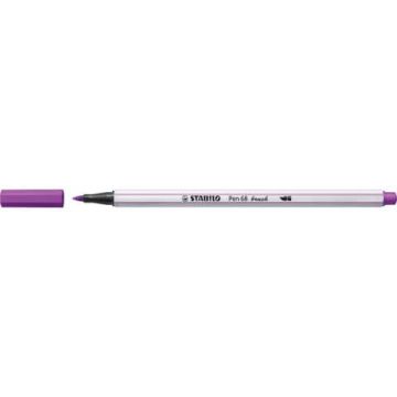 Pennarello Stabilo Pen 68 brush - punta a pennello - M 1 mm lilla 568/58