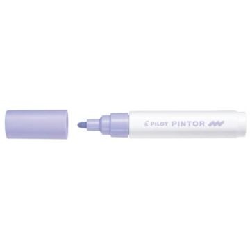 Marcatore multisuperficie Pilot Pintor a base d'acqua punta in fibra 4,5 mm viola pastello - 002373