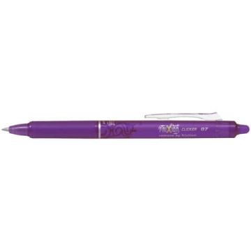 Penna a sfera cancellabile Pilot Frixion Ball Clicker ricaricabile 0,7 mm viola - 006795