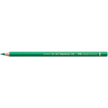 Matite colorate permanenti Faber Castell Polychromos mina 3,8 mm conf. 6 pezzi - verde smeraldo - 110163