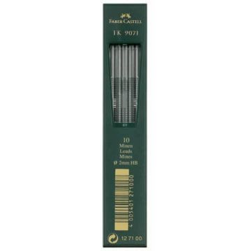 Mine Faber Castell Super Polymer 2 mm HB conf. 10 pezzi - 127100