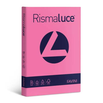 Carta colorata Favini Rismaluce colori forti 90 g/m² A4 - risma da 300 ff ciclamino - A66F304