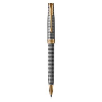 Penna a sfera Parker Sonnet punta M inchiostro nero Parker Sterling Silver Ciselé - 1931492