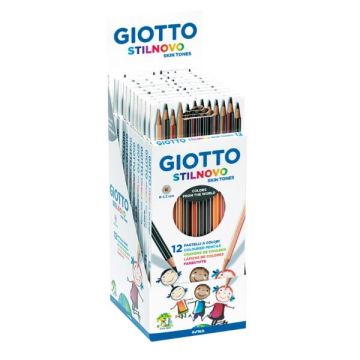 Matite colorate Giotto Stilnovo Skin Tones in conf. 12 colori assortiti F257400