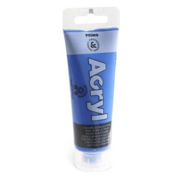 Colore acrilico Primo in tubetto in polietilene 75 ml blu cobalto 420TA75540