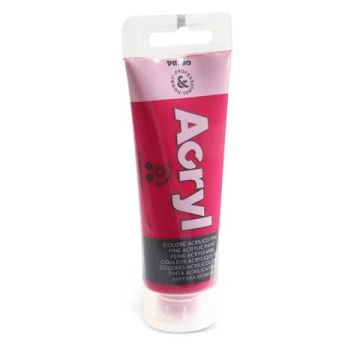 Colore acrilico Primo in tubetto in polietilene 75 ml magenta 420TA75301