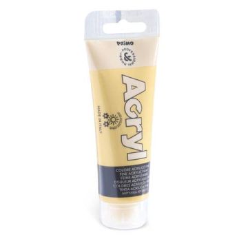 Colore acrilico Primo in tubetto in polietilene 75 ml oro 420TA75920