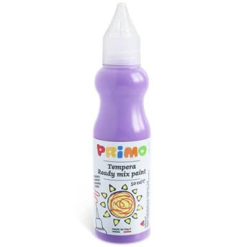 Tempera brillante Primo in bottiglia con becuccio 50 ml lilla 2001BR50450