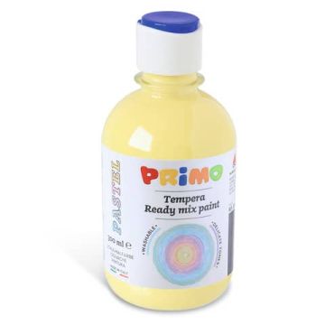 Tempera pronta pastello Primo con tappo dosatore 300 ml giallo 2002BRP300212
