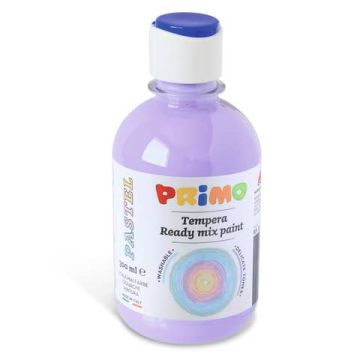 Tempera pronta pastello Primo con tappo dosatore 300 ml lilla chiaro 2002BRP300451