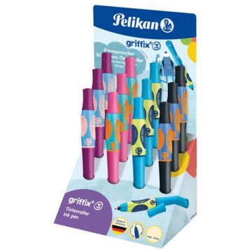 Penna sferografica Griffix Pelikan destrimani colore fusto blu 605366