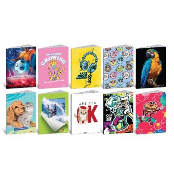 Maxi quaderni Blasetti Boy formatro A4 carta 80 g conf. 10 pezzi rigatura 10 mm - 8704