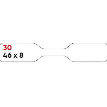 Etichette bianche permanenti Copiatabu Markin 46x8 mm X11030