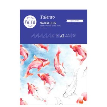 Blocco per acquerello TALENTO CWR 10 ff - 300 gr formato A3 MU131293