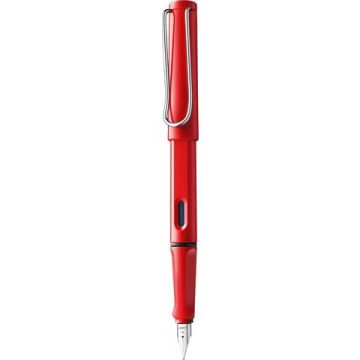 Penna Lamy Safari punta fine inchiostro blu Redsera - fusto rosso 1205251