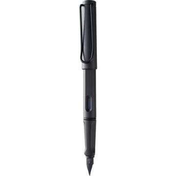 Penna Lamy Safari punta fine inchiostro blu Umberstilo - fusto nero d'ombra 1203886