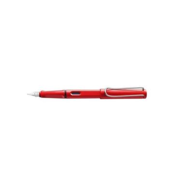 Penna Lamy Safari punta media inchiostro blu Redstilo - fusto rosso 1205252