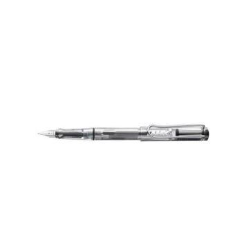 Penna stilografica Lamy Safari punta media inchiostro blu Vista - fusto trasparente - 1215152