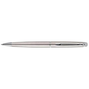 Penna a sfera Waterman Hemisphere GT inchiostro blu Waterman argento con finiture placcate in palladio - S0920470