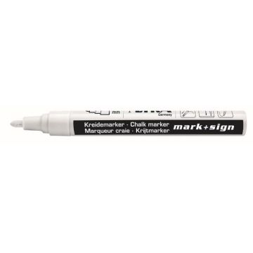 Marcatore a gesso liquido Lyra bianco p. tonda 2-4 mm L4410001