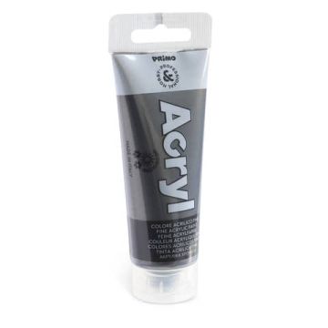 Colore acrilico Primo in bottiglia PET con tappo dosatore 75 ml antracite - 420TAM75800