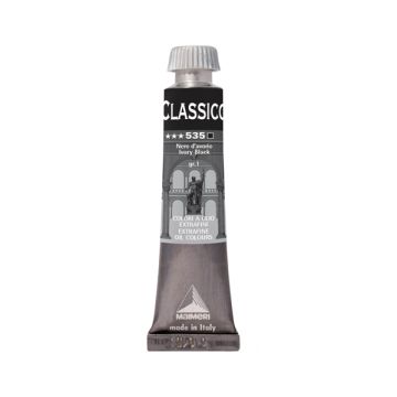 Colore a olio Maimeri extrafine in tubetto 20 ml nero d'avorio - M0302535