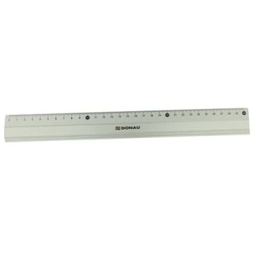Righello in alluminio Donau 30 cm argento 322208024
