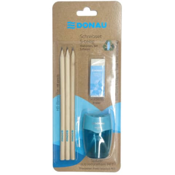 Set scrittura Donau ÖKO conf. 5 pz blu 330423